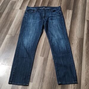 Lucky Brand Jeans Size 38×34  221 Original Straight Dark Wash